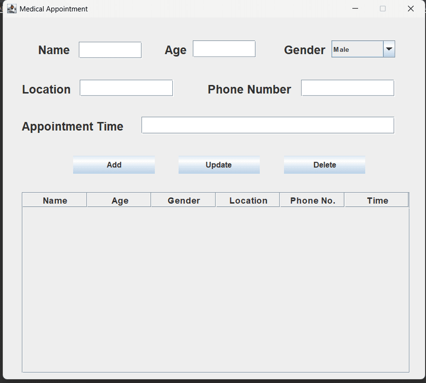 Medical Appointment System